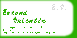 botond valentin business card